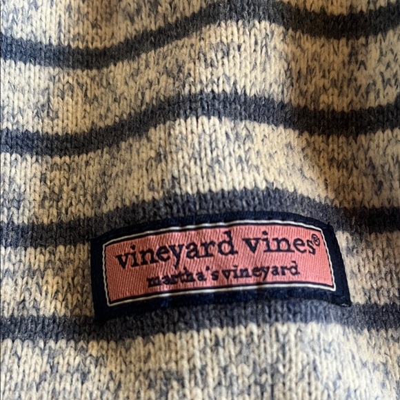 Vineyard Vines Blue and White Striped Vest - Picture 3 of 4